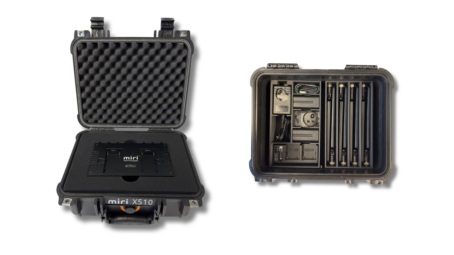 Miri X510 Hard Shell Case & Inserts