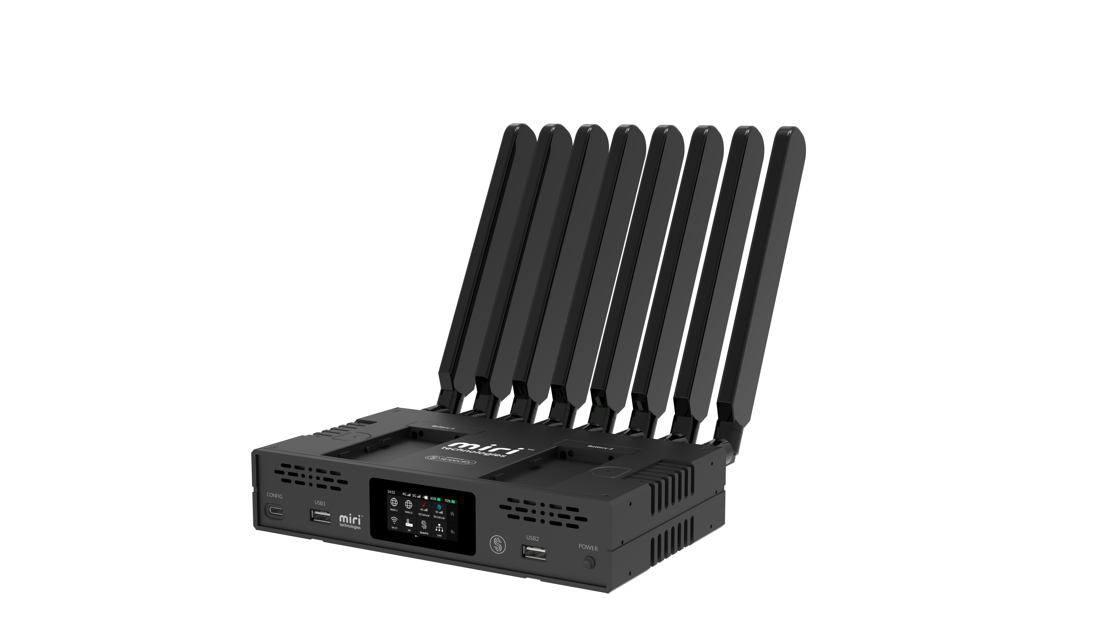 Miri X510 Cellular Bonded Router – Miri Technologies, Inc
