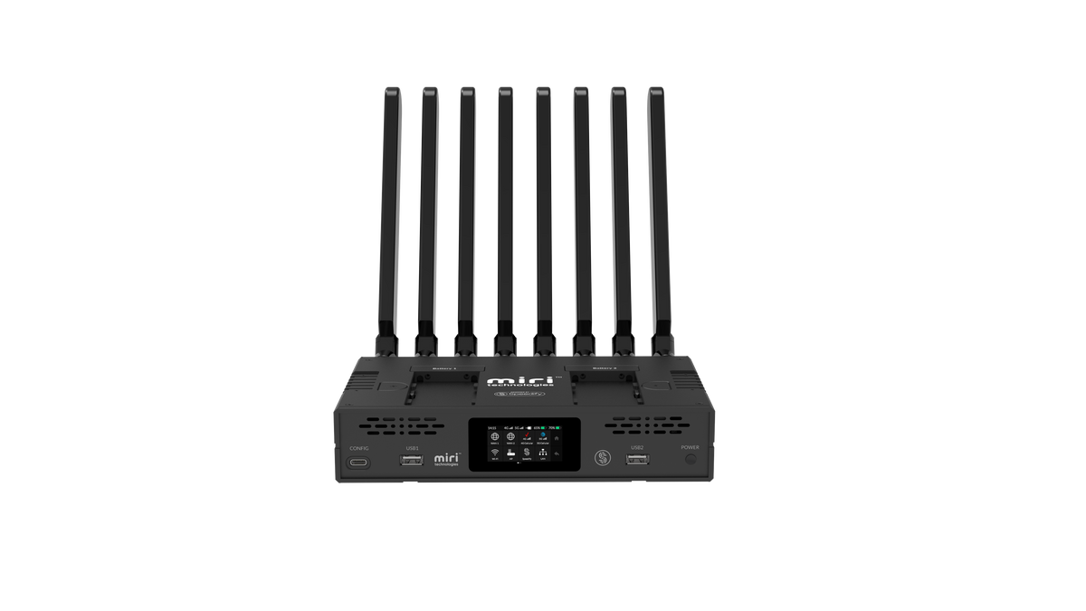 Bonded Router Miri X510 Cellular Bonded Router – Miri Technologies, Inc
