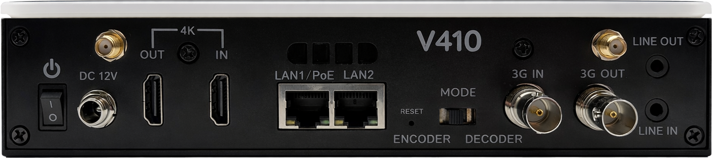 V410 4K Live Video Encoder / Decoder